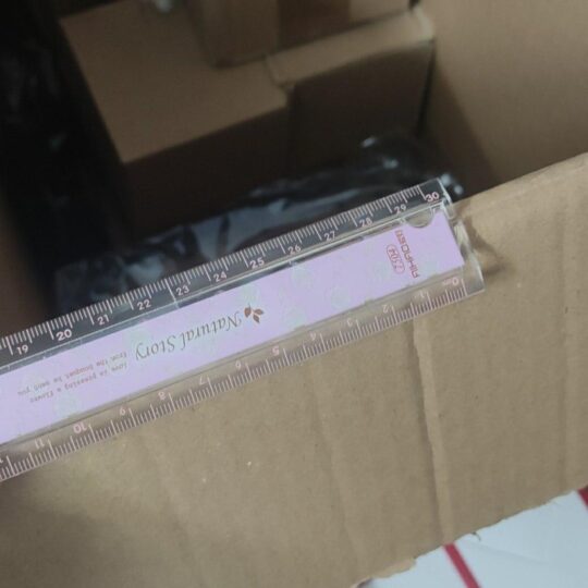 لوازم تحریر فانتزی - 12 خط کش تاشو 30 سانتی متری