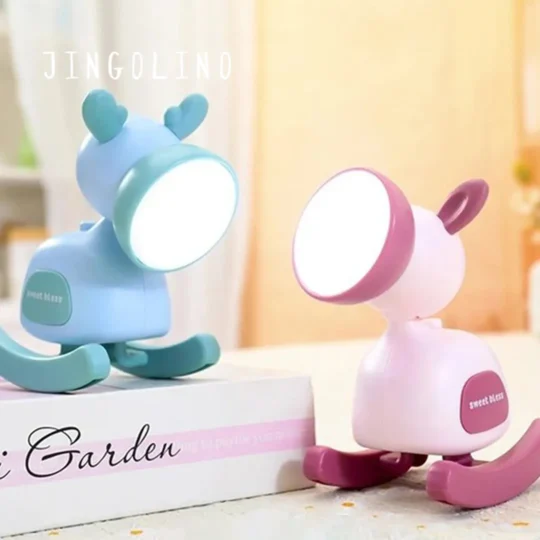 خرید چراغ مطالعه فانتزی گوزن خرس از جینگولینو,خرید چراغ خواب مطالعه فانتزی گوزن ارزان,خرید مینی چراغ مطالعه گوزن از فروشگاه لوازم تحریر فانتزی جینگولینو